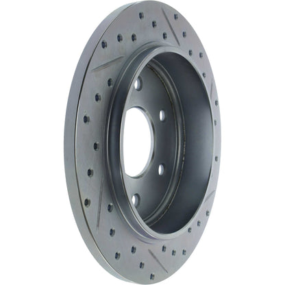 StopTech Select Sport Drilled & Slotted Rotor - Front Left 227.42081R
