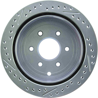 StopTech Select Sport Drilled & Slotted Rotor - Front Right 227.42087L