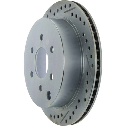 StopTech Select Sport Drilled & Slotted Rotor - Front Left 227.42087R