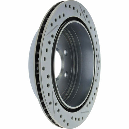 StopTech Select Sport Drilled & Slotted Rotor - Front Left 227.42087R