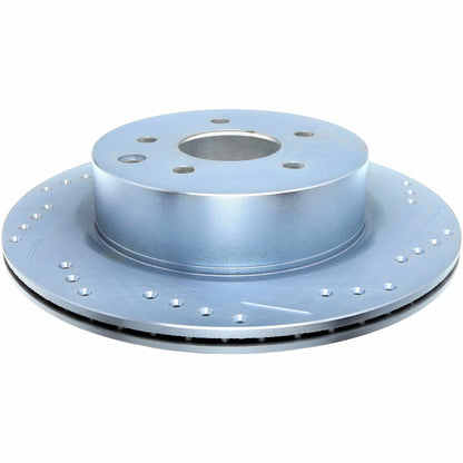 StopTech Select Sport Nissan Slotted and Drilled Left Rear Rotor 227.42088L