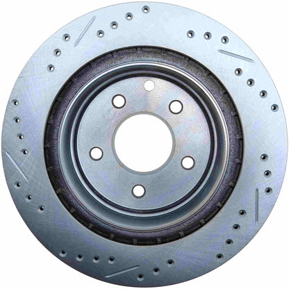 StopTech Select Sport Nissan Slotted and Drilled Left Rear Rotor 227.42088L