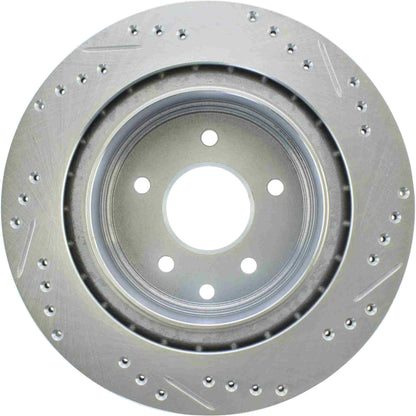 StopTech Select Sport Nissan Slotted and Drilled Right Rear Rotor 227.42088R