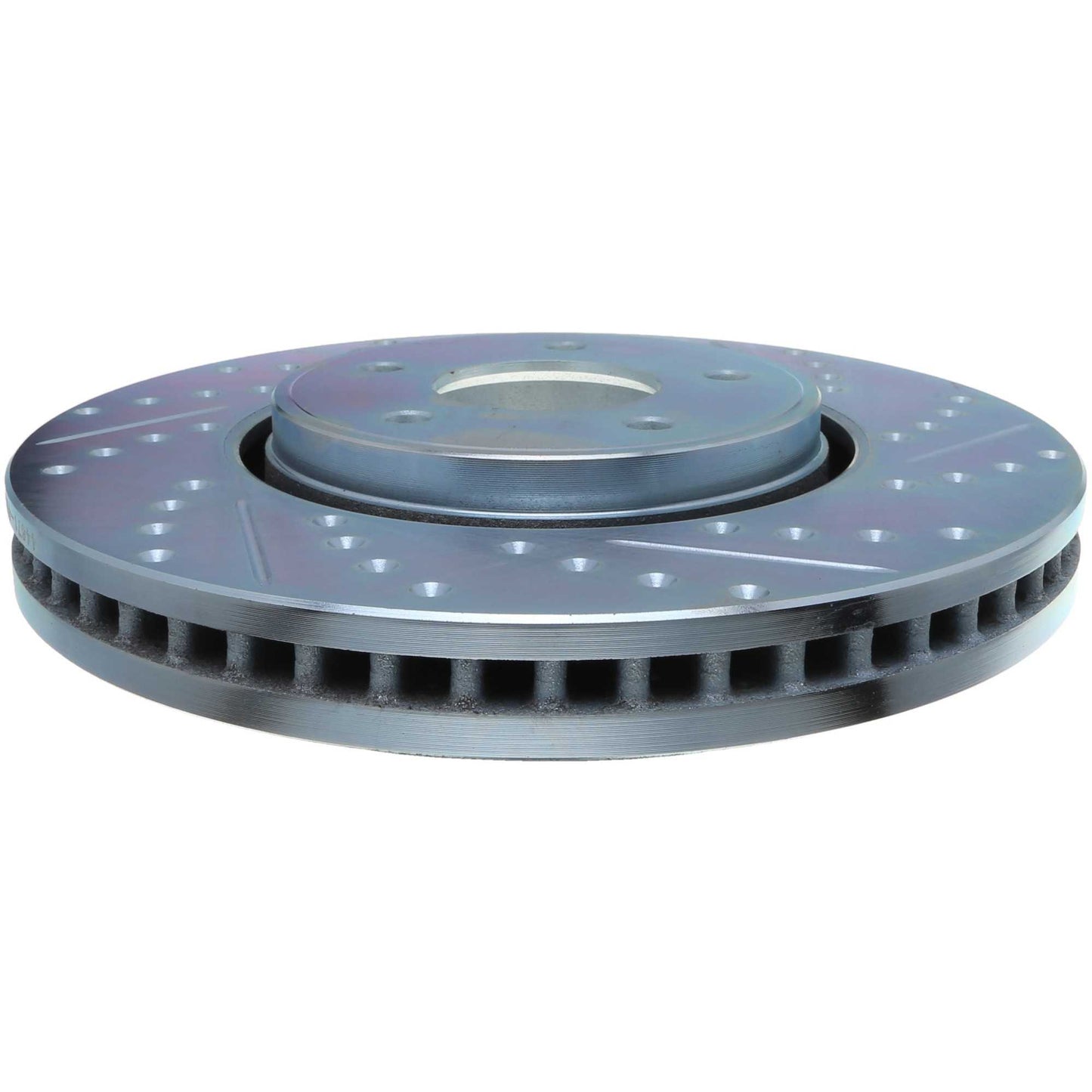StopTech Select Sport Drilled And Slotted Brake Rotor; Front Left