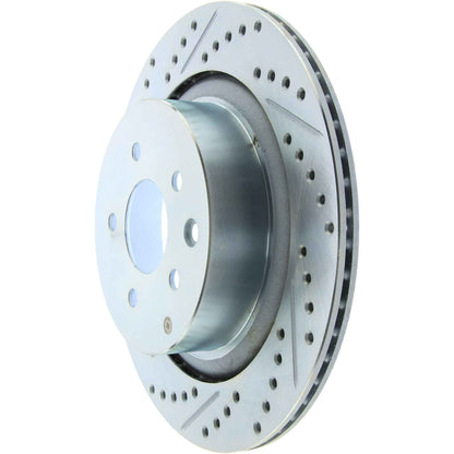 StopTech Select Sport 14-16 Infiniti Q60 Drilled and Slotted Rear Right Brake Rotor 227.42093R