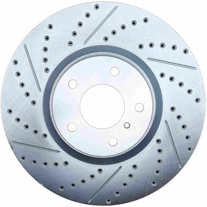 StopTech Select Sport 14-16 Infiniti Q60 Drilled and Slotted Front Right Brake Rotor 227.42095R