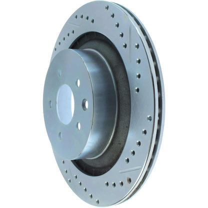 StopTech Select Sport 08-13 Infiniti G37 Slotted and Drilled Left Rear Brake Rotor 227.42101L