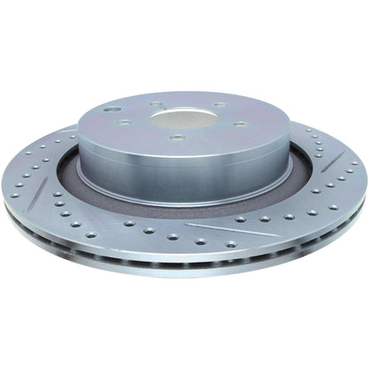 StopTech Select Sport 09-13 Infiniti FX50 Slotted & Drilled Left Rear Rotor 227.42105L