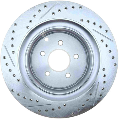 StopTech Select Sport 09-13 Infiniti FX50 Slotted & Drilled Left Rear Rotor 227.42105L