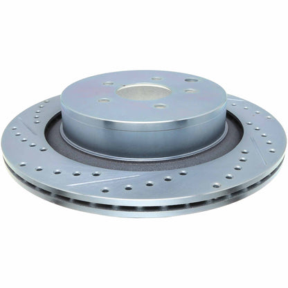 StopTech Select Sport 09-13 Infiniti FX50 Slotted & Drilled Right Rear Rotor 227.42105R
