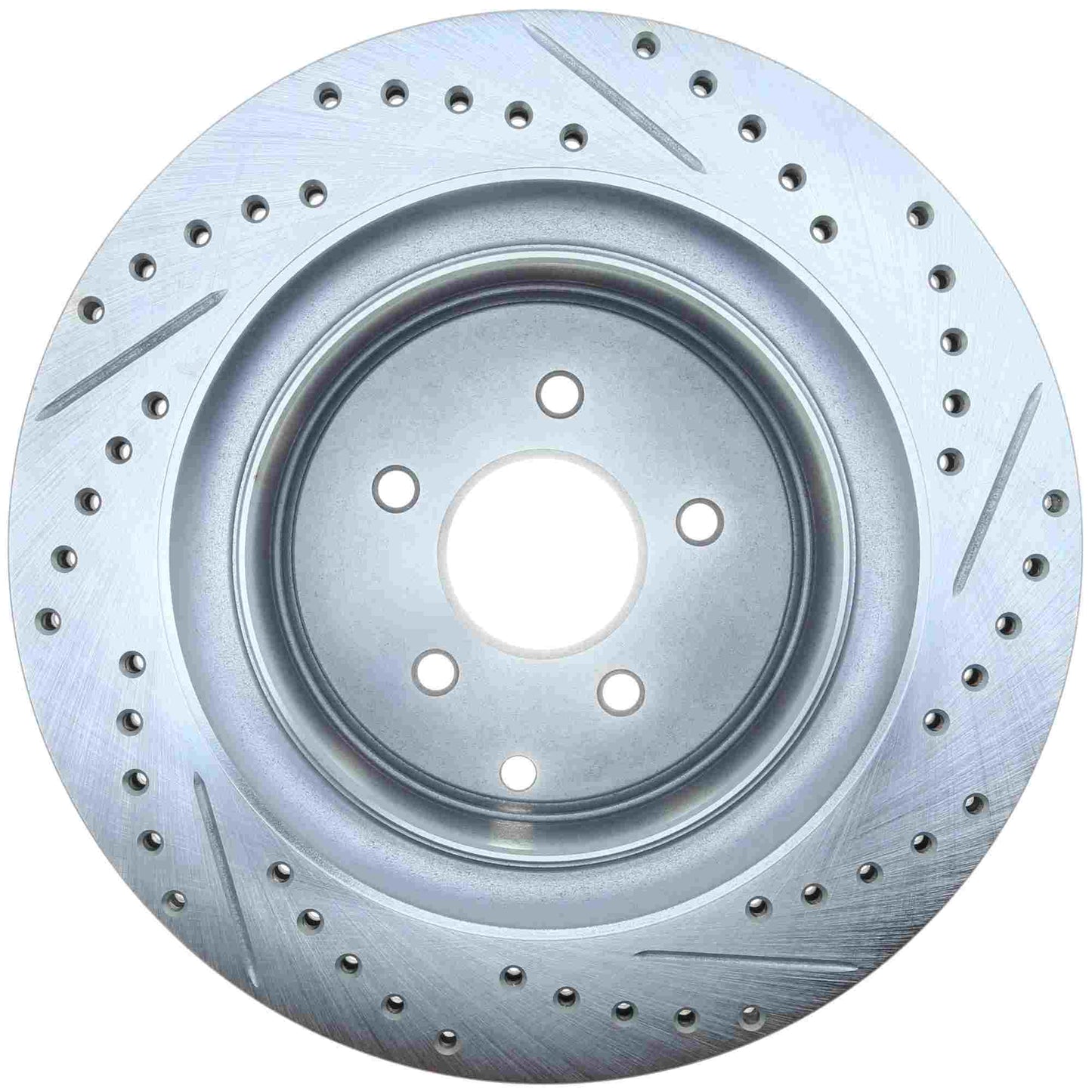 StopTech Select Sport 09-13 Infiniti FX50 Slotted & Drilled Right Rear Rotor 227.42105R