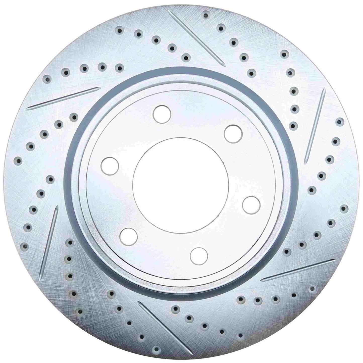 StopTech Select Sport Drilled And Slotted Brake Rotor; Front Left