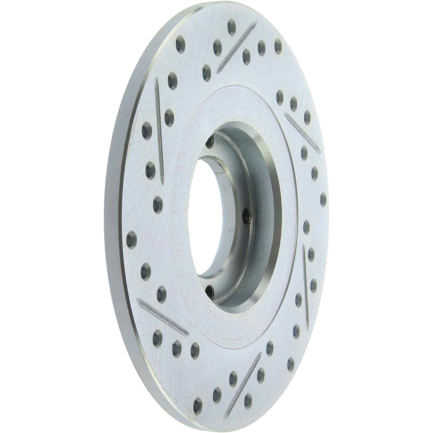StopTech Select Sport Drilled And Slotted Brake Rotor; Front Left