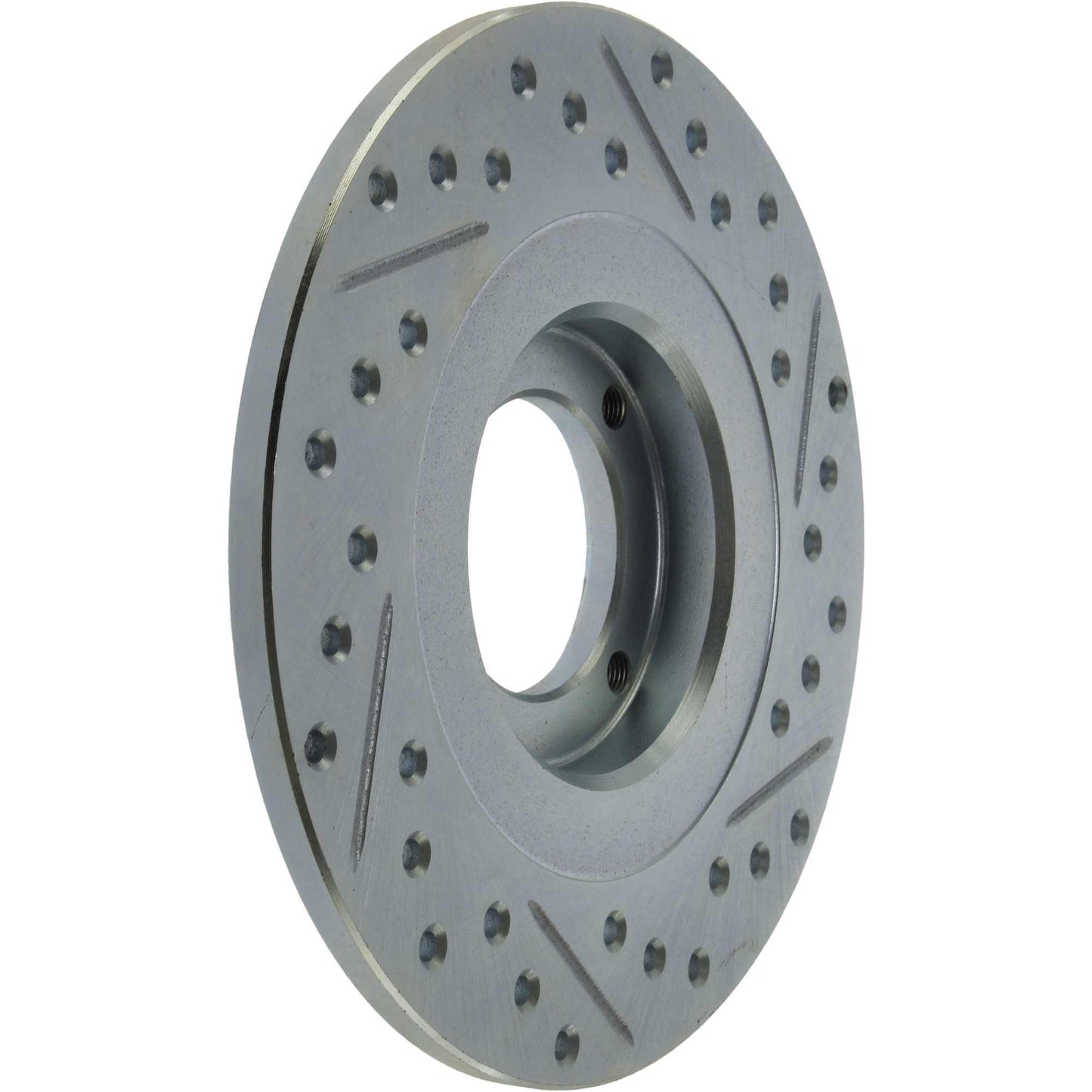 StopTech Select Sport Drilled And Slotted Brake Rotor; Front Right