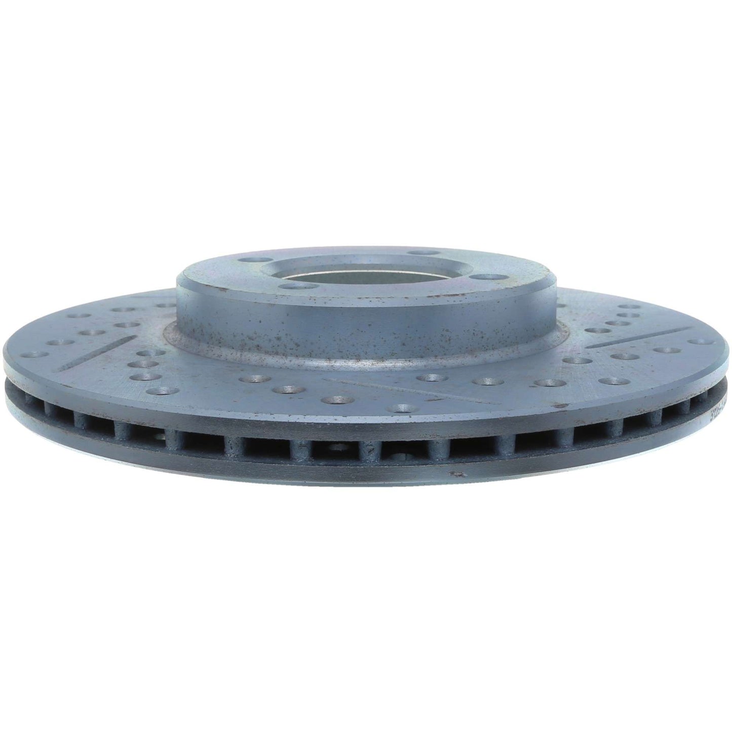 StopTech Select Sport Drilled And Slotted Brake Rotor; Front Left