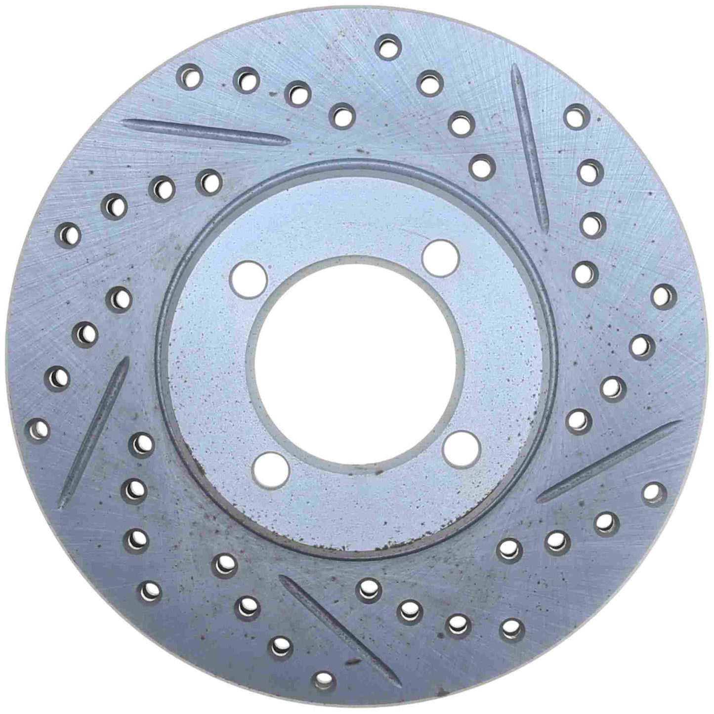 StopTech Select Sport Drilled And Slotted Brake Rotor; Front Left