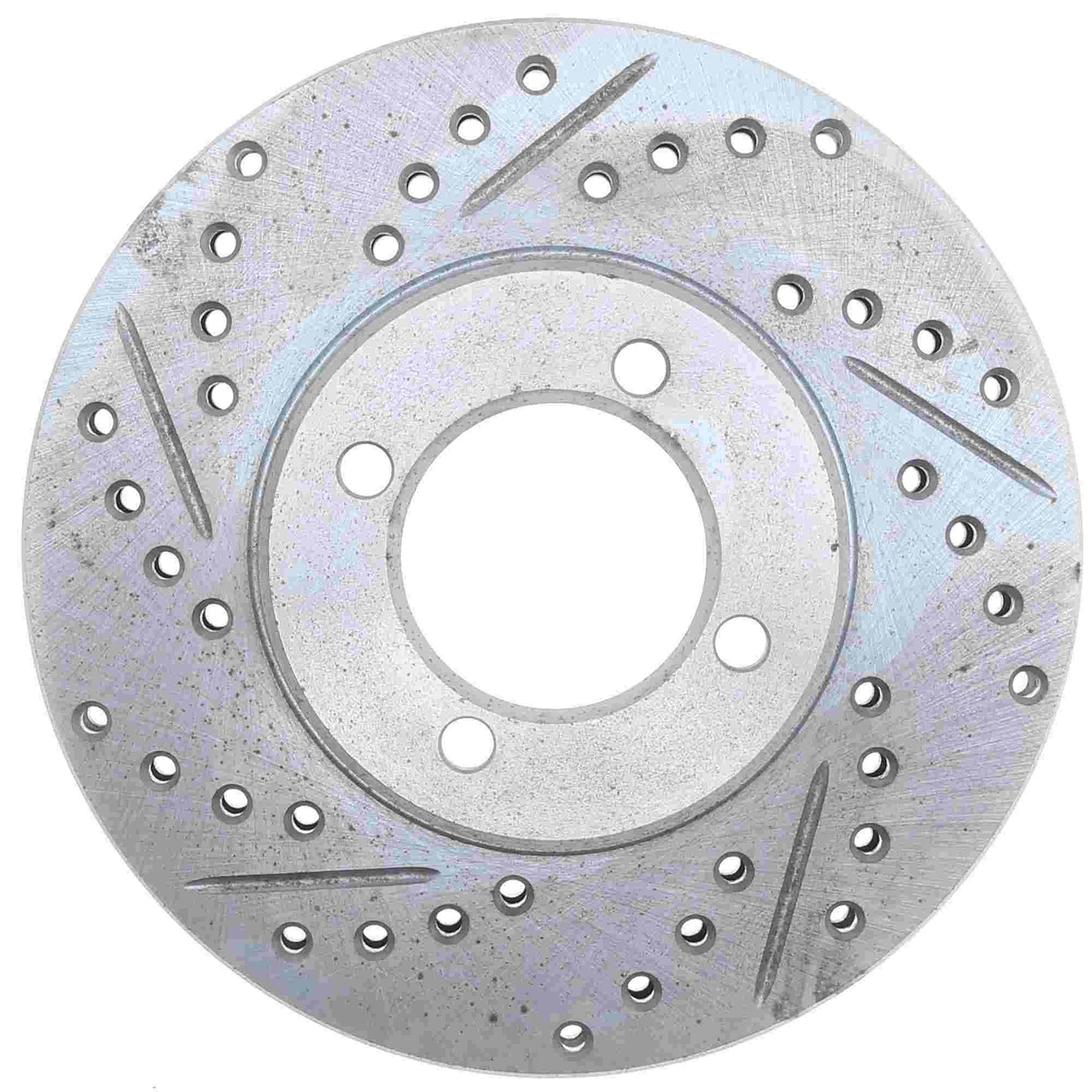 StopTech Select Sport Drilled And Slotted Brake Rotor; Front Right