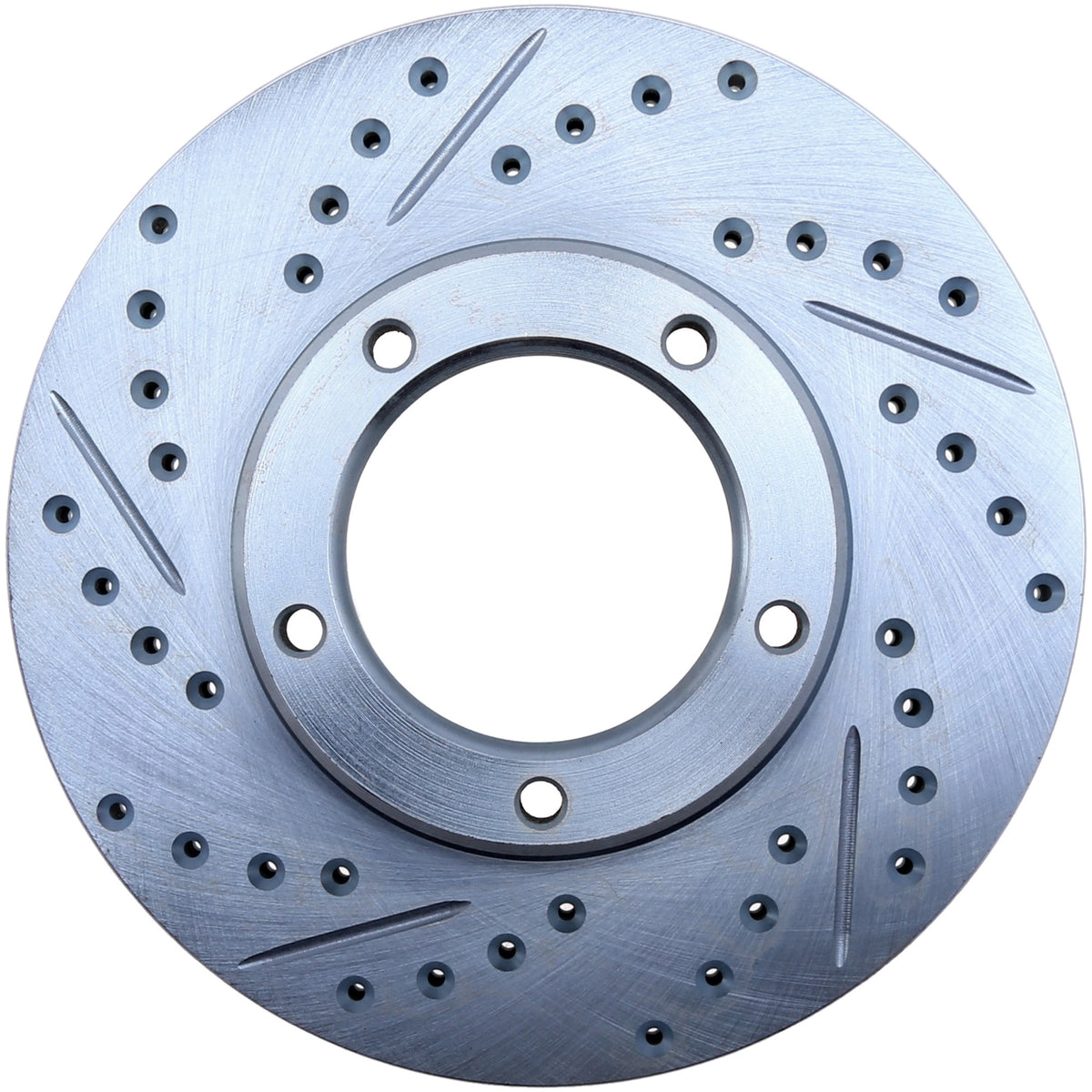 StopTech Select Sport Drilled And Slotted Brake Rotor; Front Right
