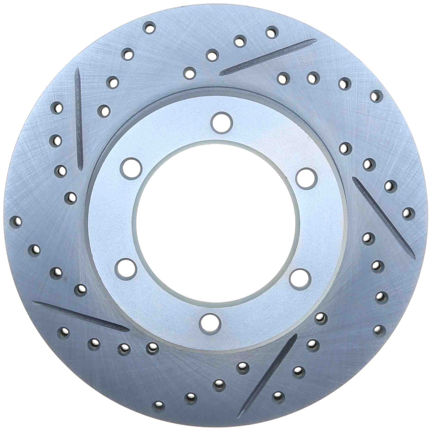 StopTech Select Sport Drilled And Slotted Brake Rotor; Front Right