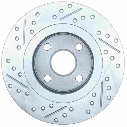 Stoptech 87-89 Toyota MR2 Select Sport Drilled & Slotted Rotor - Rear Left 227.44055L
