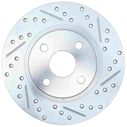 Stoptech 87-89 Toyota MR2 Select Sport Drilled & Slotted Rotor - Rear Left 227.44055L