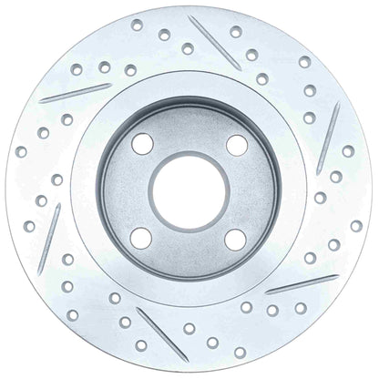 Stoptech 87-89 Toyota MR2 Select Sport Drilled & Slotted Rotor - Rear Right 227.44055R