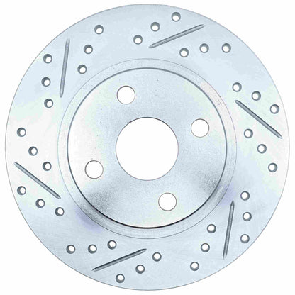 Stoptech 87-89 Toyota MR2 Select Sport Drilled & Slotted Rotor - Rear Right 227.44055R