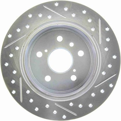StopTech Select Sport Drilled & Slotted Rotor - Rear Right 227.44080R