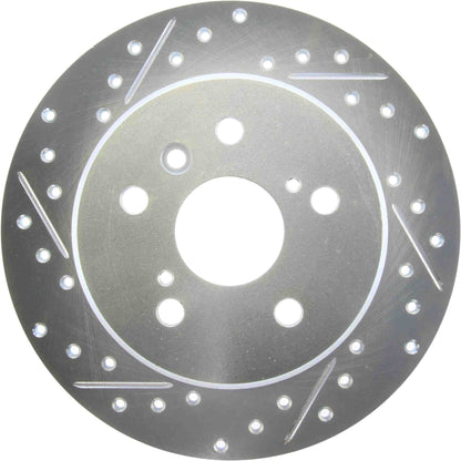 StopTech Select Sport Drilled & Slotted Rotor - Rear Right 227.44080R
