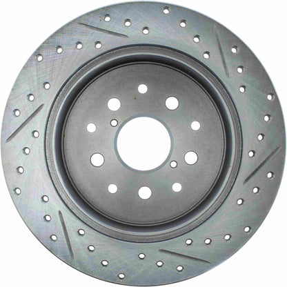 StopTech 01-05 Lexus IS300 / 02-10 Lexus SC430 Sport Slotted & Drilled Rear Right Brake Rotor 227.44090R