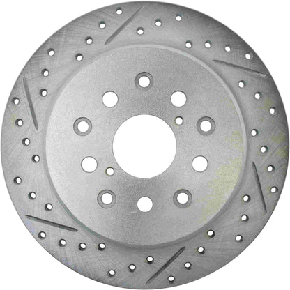 StopTech 01-05 Lexus IS300 / 02-10 Lexus SC430 Sport Slotted & Drilled Rear Right Brake Rotor 227.44090R