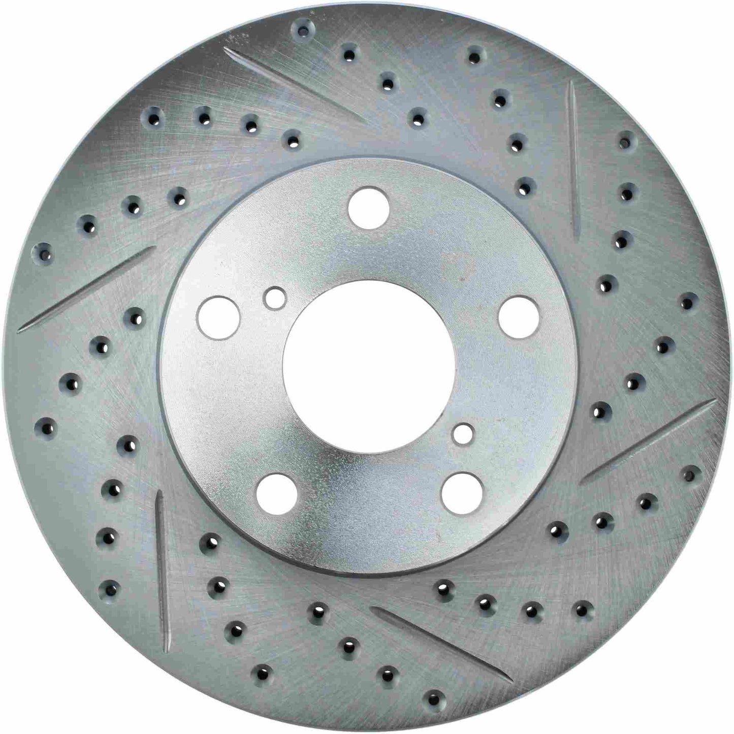 StopTech Select Sport Drilled And Slotted Brake Rotor; Front Left