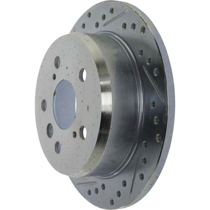 StopTech Select Sport Drilled & Slotted Rotor - Front Left 227.44126R