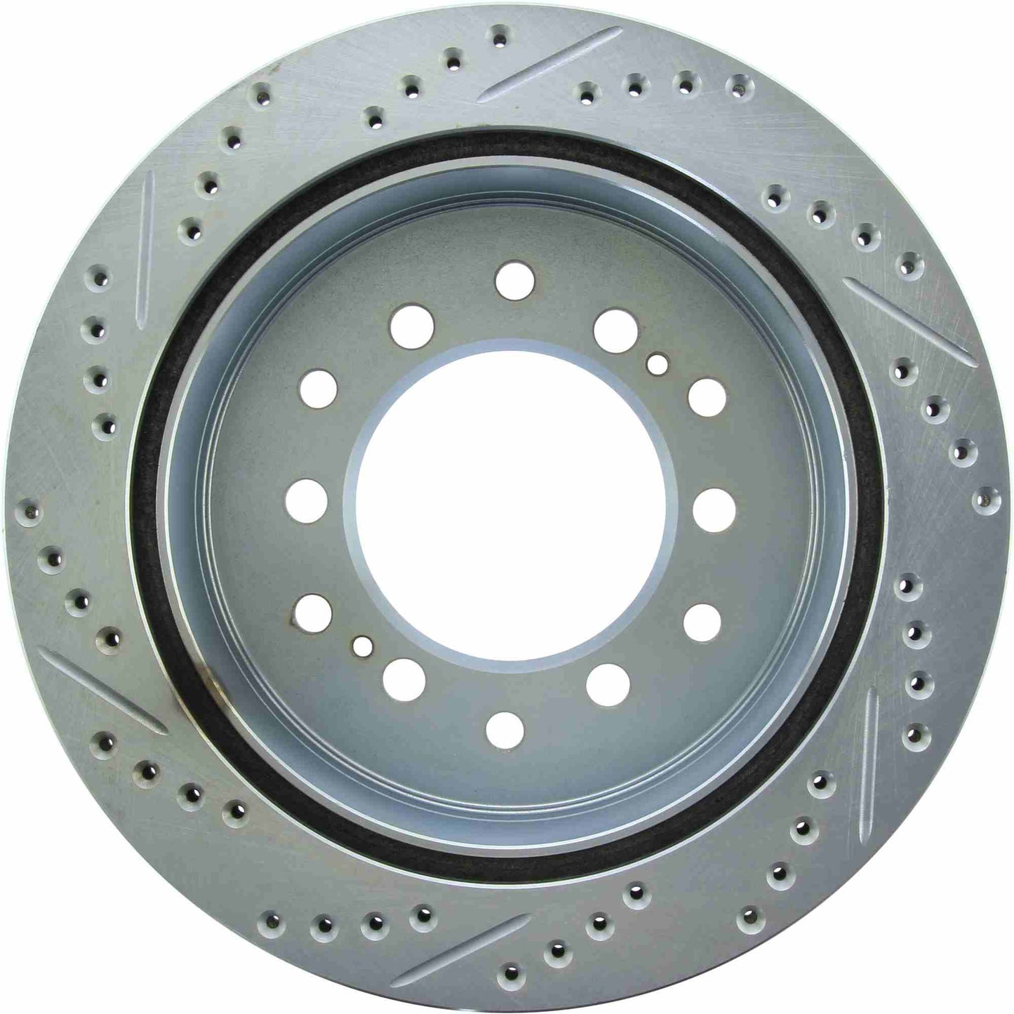 StopTech Select Sport 08-09 Toyota FJ Cruiser SportStop Slotted & Drilled Left Rear Rotor 227.44128L
