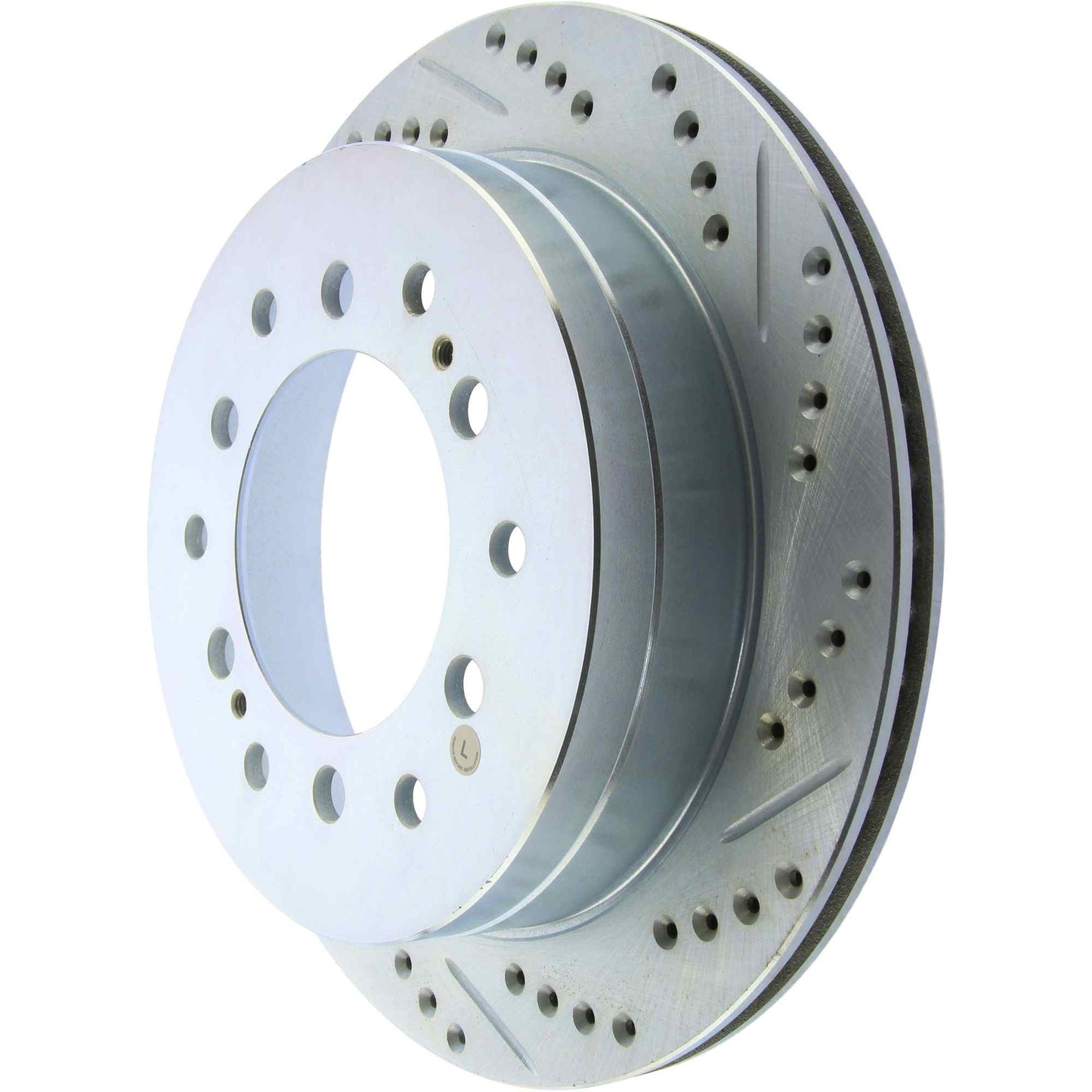 StopTech Select Sport 08-09 Toyota FJ Cruiser SportStop Slotted & Drilled Left Rear Rotor 227.44128L