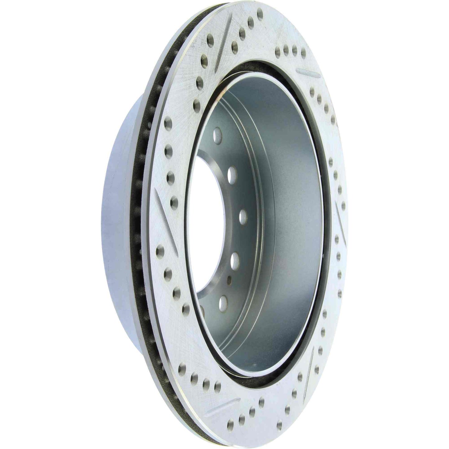 StopTech Select Sport 08-09 Toyota FJ Cruiser SportStop Slotted & Drilled Left Rear Rotor 227.44128L