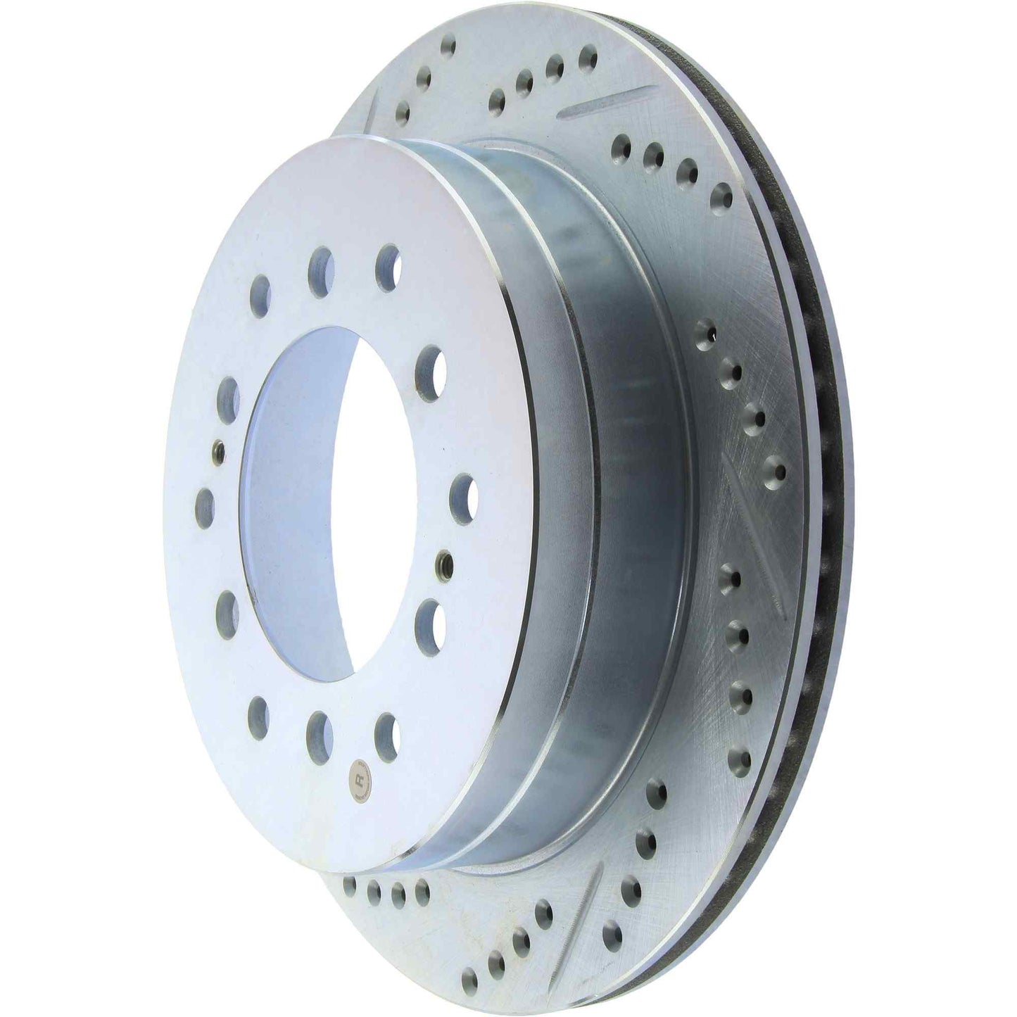 StopTech Select Sport 08-09 Toyota FJ Crusier SportStop Slotted & Drilled Right Rear Rotor 227.44128R