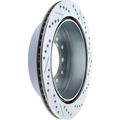StopTech Select Sport 08-09 Toyota FJ Crusier SportStop Slotted & Drilled Right Rear Rotor 227.44128R