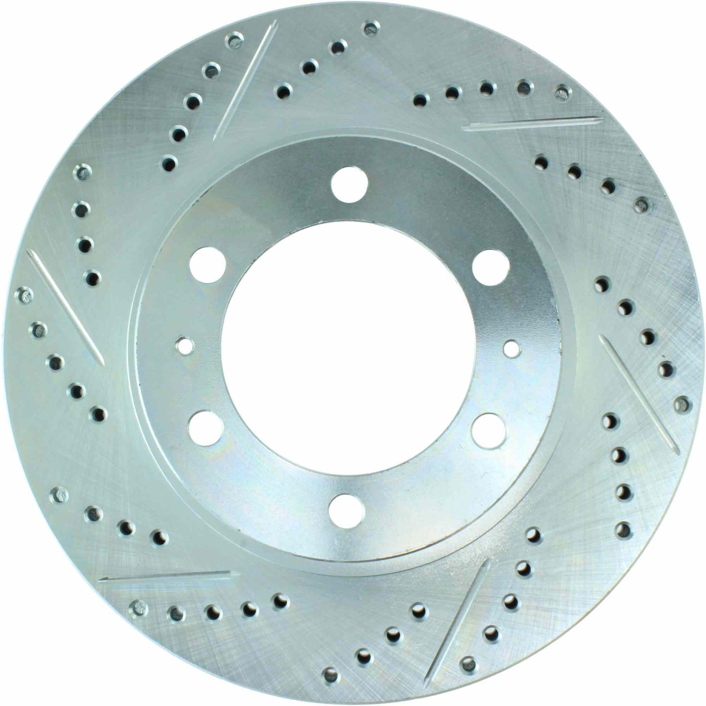 StopTech  Select Sport Drilled And Slotted Brake Rotor; Front Right