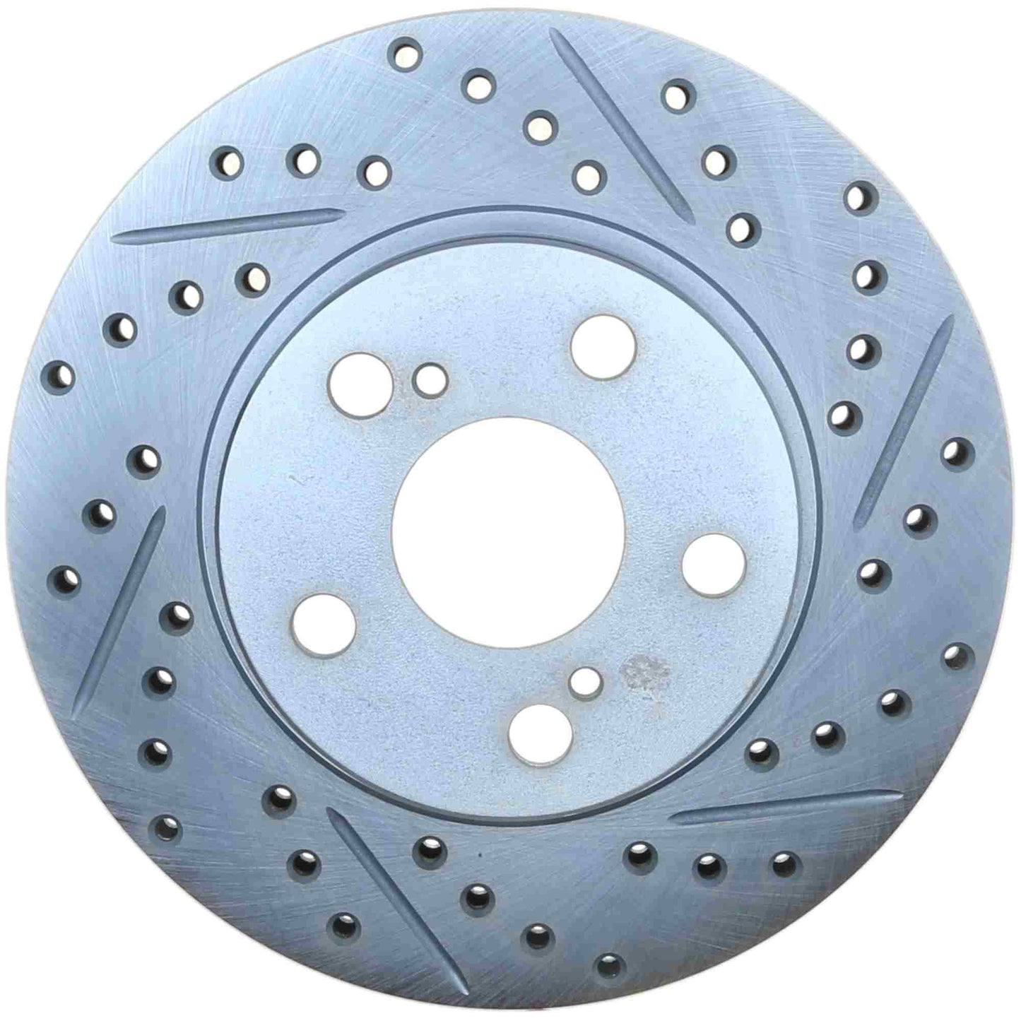StopTech Select Sport Drilled And Slotted Brake Rotor; Front Left