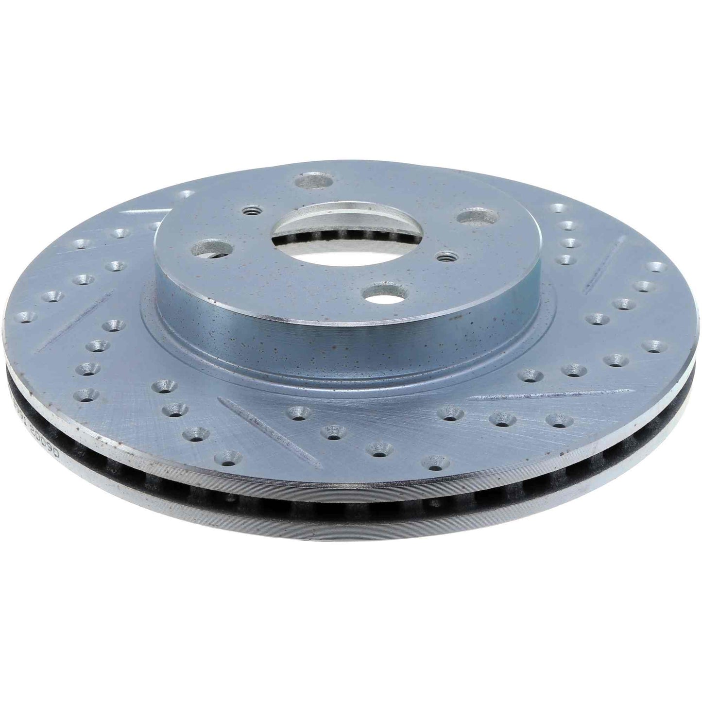 StopTech Select Sport Drilled And Slotted Brake Rotor; Front Left