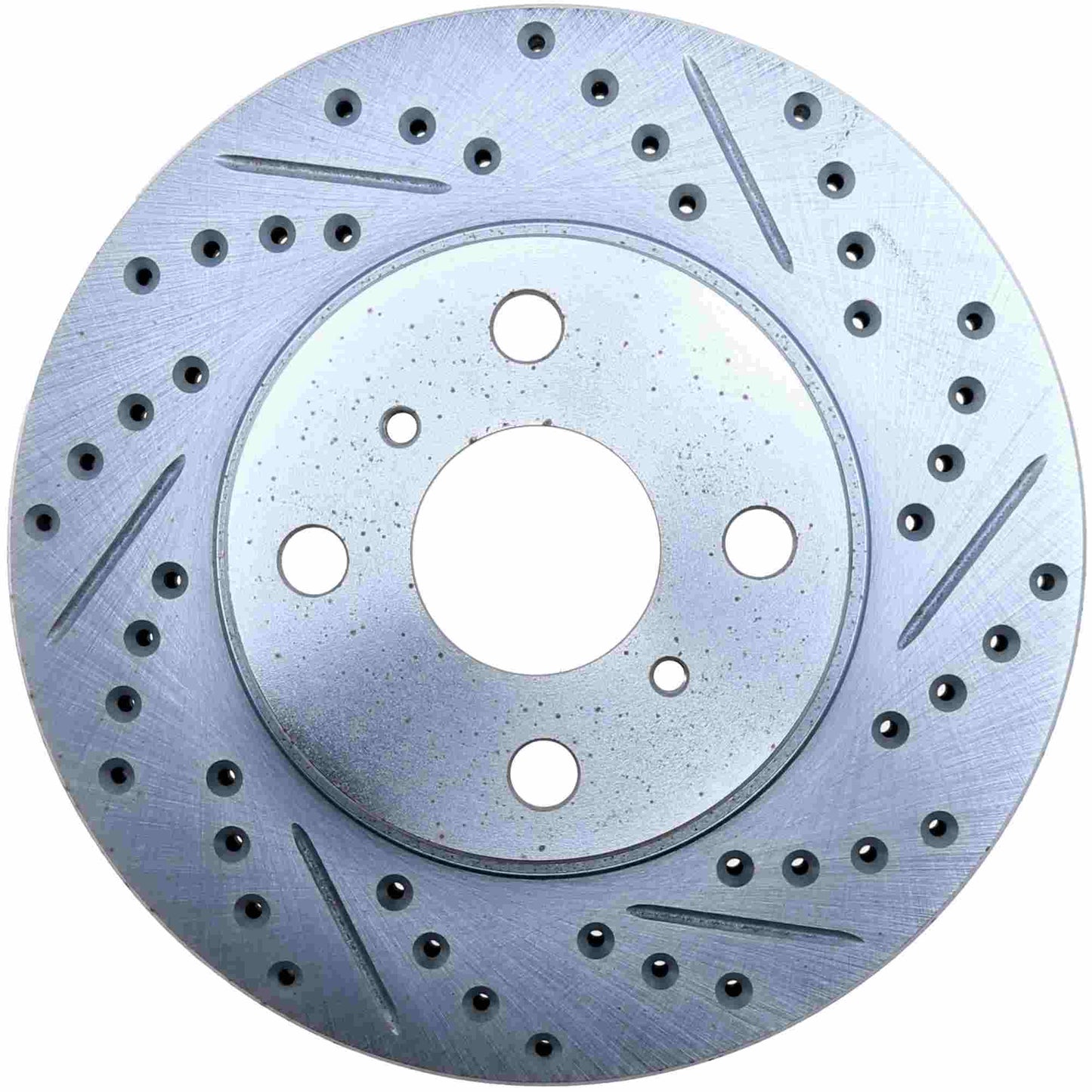 StopTech Select Sport Drilled And Slotted Brake Rotor; Front Left