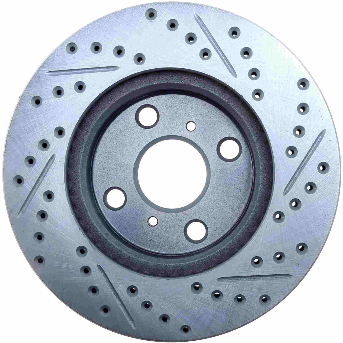 StopTech  Select Sport Drilled And Slotted Brake Rotor; Front Right