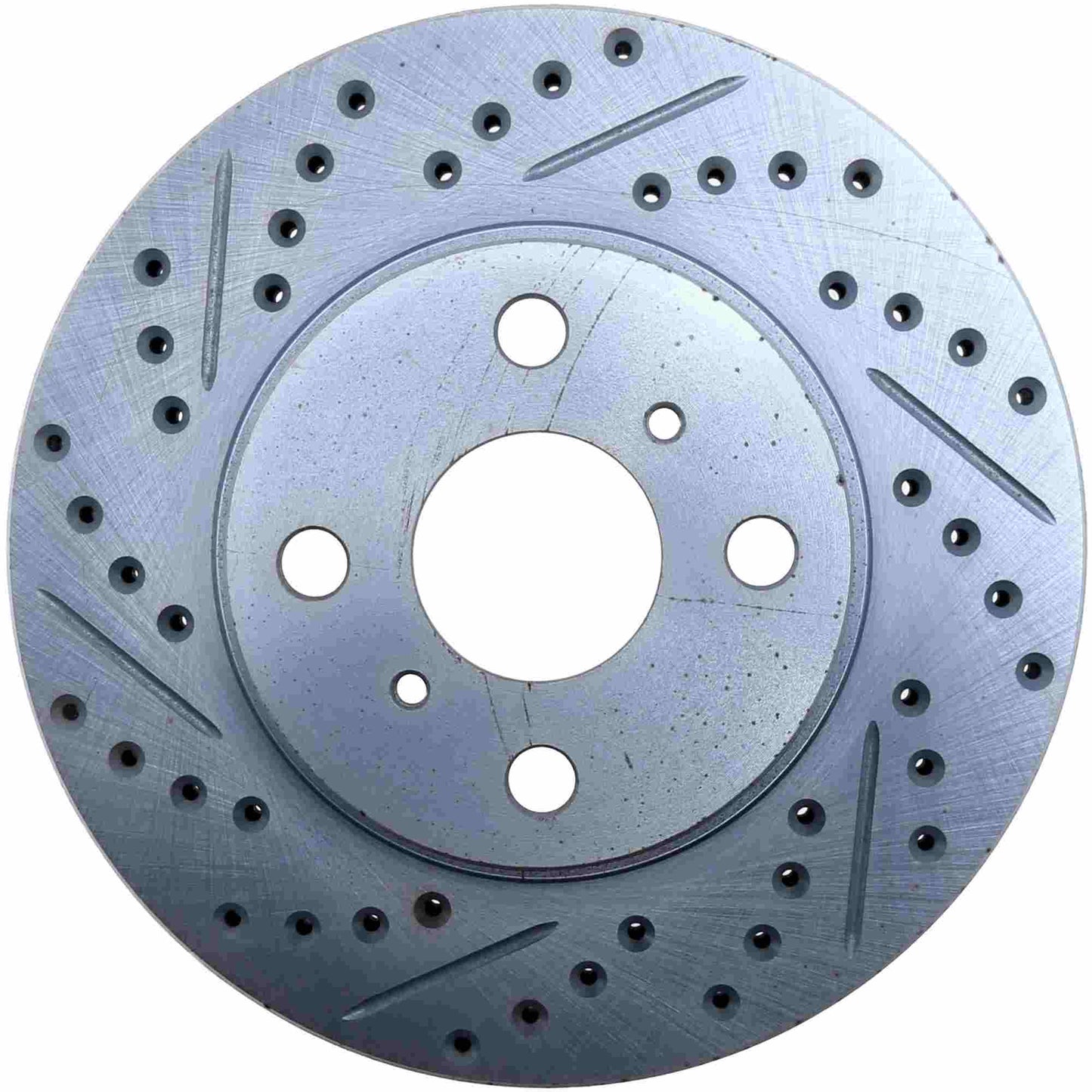 StopTech  Select Sport Drilled And Slotted Brake Rotor; Front Right