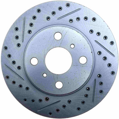 StopTech  Select Sport Drilled And Slotted Brake Rotor; Front Right