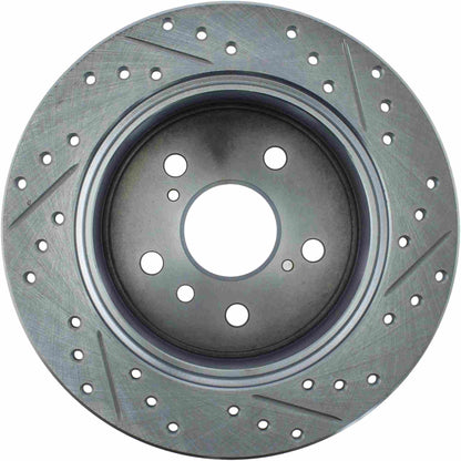 StopTech Select Sport Drilled & Slotted Rotor - Front Left 227.44144R
