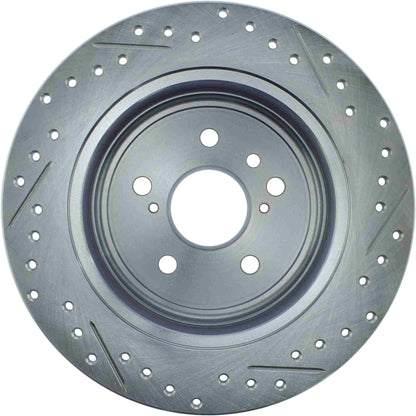 StopTech Select Sport Drilled & Slotted Rotor - Rear Right 227.44159R