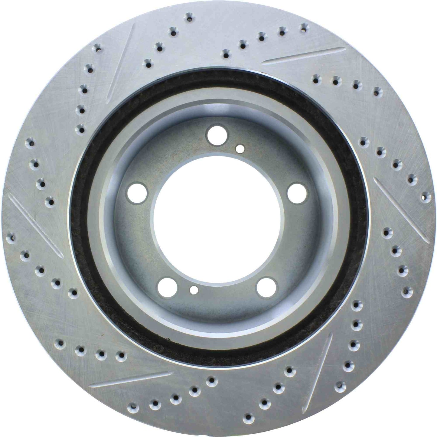 StopTech  Select Sport Drilled And Slotted Brake Rotor; Front Left