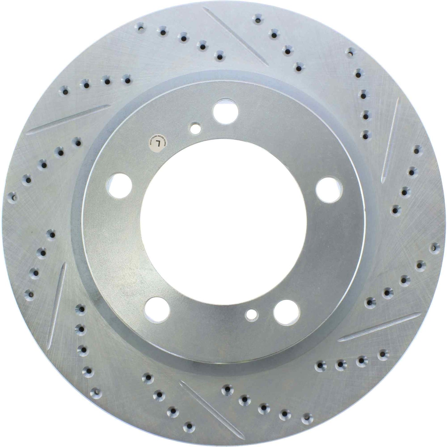 StopTech  Select Sport Drilled And Slotted Brake Rotor; Front Left