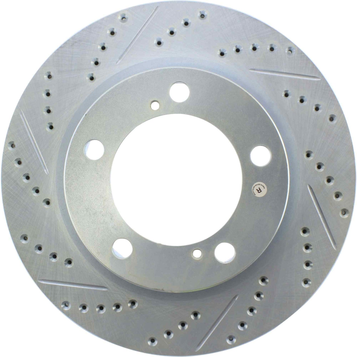 StopTech  Select Sport Drilled And Slotted Brake Rotor; Front Right